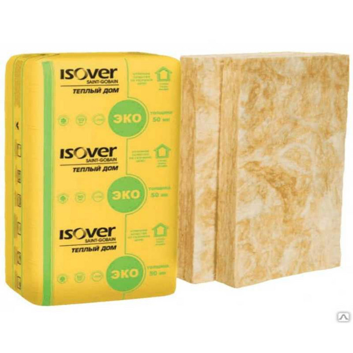 Утеплитель Isover Теплый Дом Твин 50х1220х5490 в Рахье